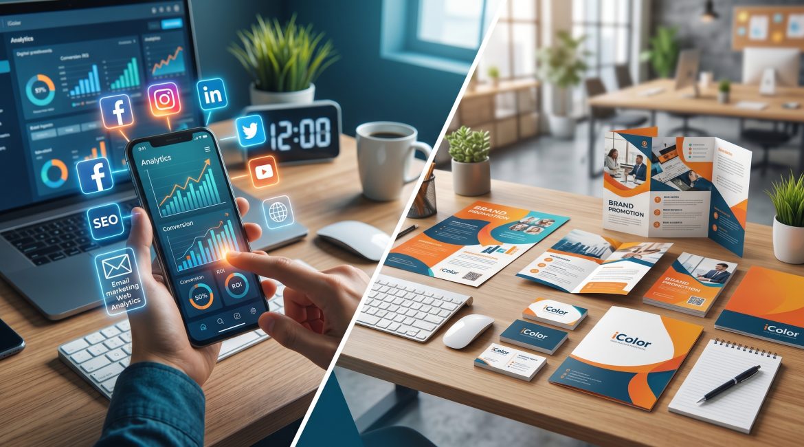 Marketing Digital y Publicidad Impresa - imagen destacada iColor