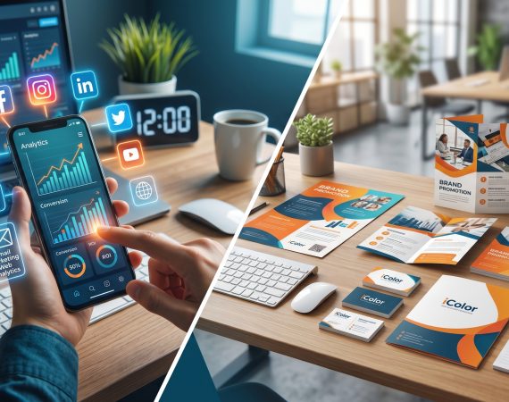 Marketing Digital y Publicidad Impresa - imagen destacada iColor