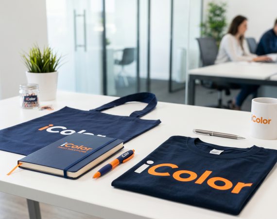 Imagen destacada para artículo Merchandising Corporativo Impreso de iColor